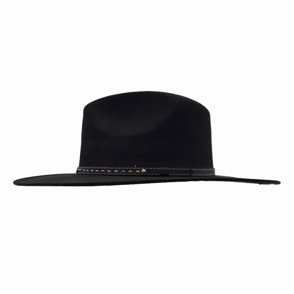 Granger | Womens Faux Suede Rancher Fedora Hat sold by American Hat Makers product image thumbnail 3