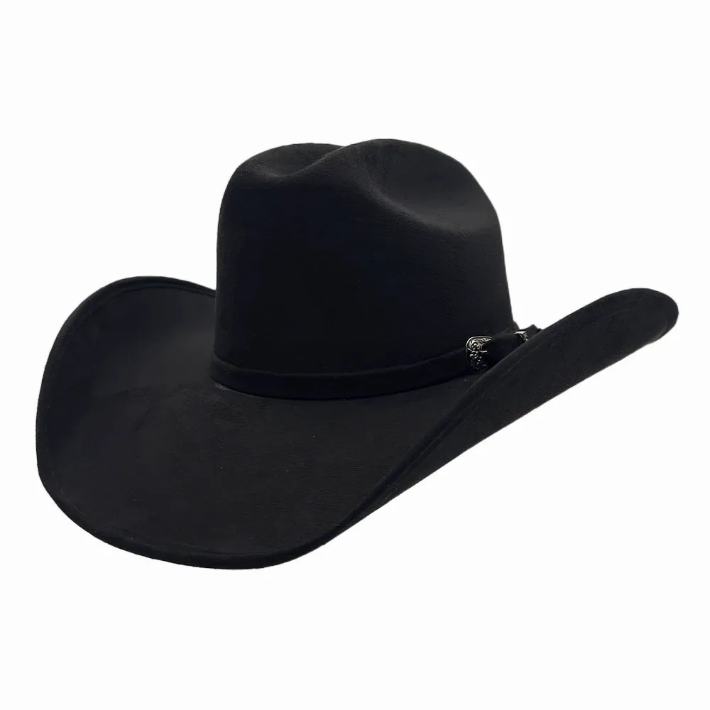 Dutch | Womens Faux Suede Cattleman Crown Cowgirl Hat sold by American Hat Makers