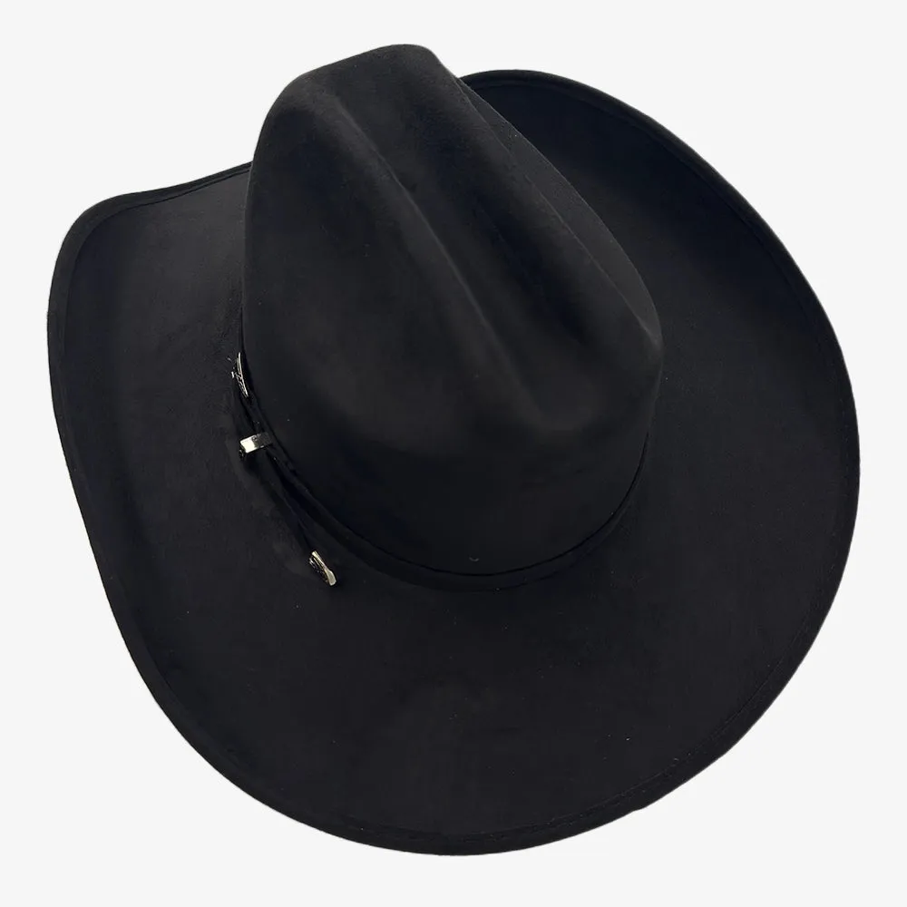 Dutch | Mens Faux Suede Cattleman Crown Cowboy Hat sold by American Hat Makers product image thumbnail 4