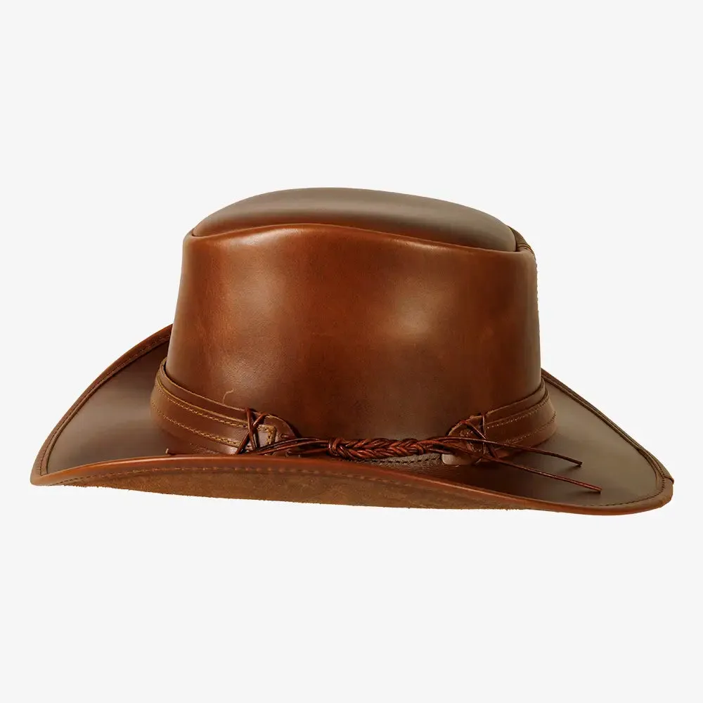 Slicker | Womens Genuine Leather Outback Cowgirl Hat sold by American Hat Makers product image thumbnail 3