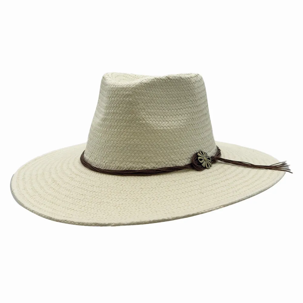 Zanzibar | Mens Straw Panama Safari Sun Hat sold by American Hat Makers product image thumbnail 5