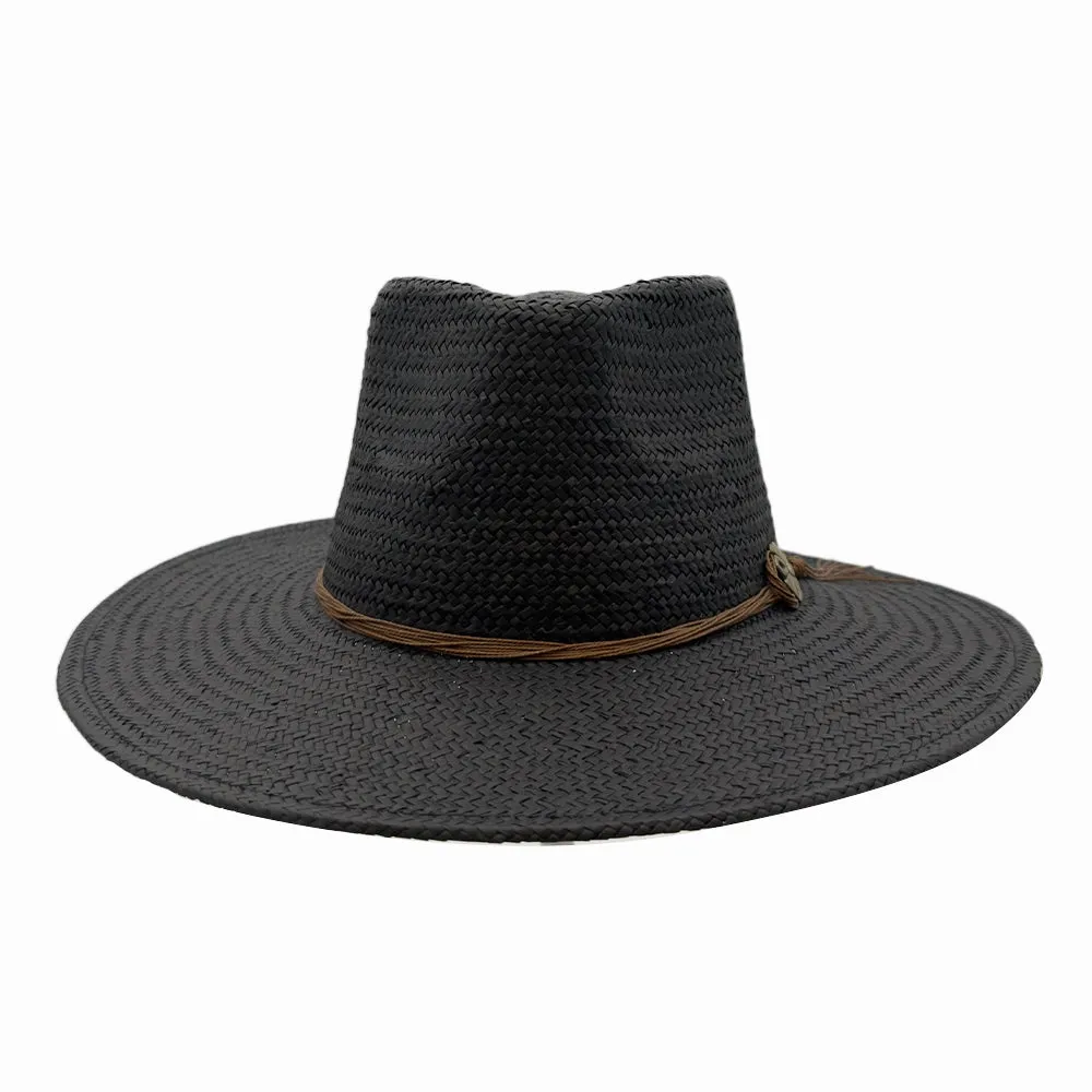 Zanzibar | Mens Straw Panama Safari Sun Hat sold by American Hat Makers product image thumbnail 2