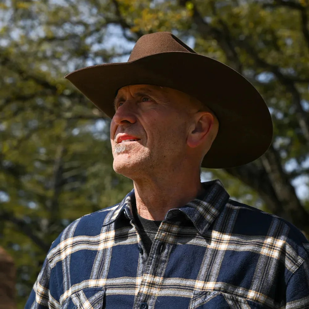 Cattleman | Mens Felt Cowboy Hat with Western Hat Band sold by American Hat Makers product image thumbnail 3