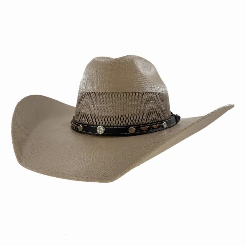 Austin | Womens Sand Straw Cowgirl Hat made by American Hat Makers