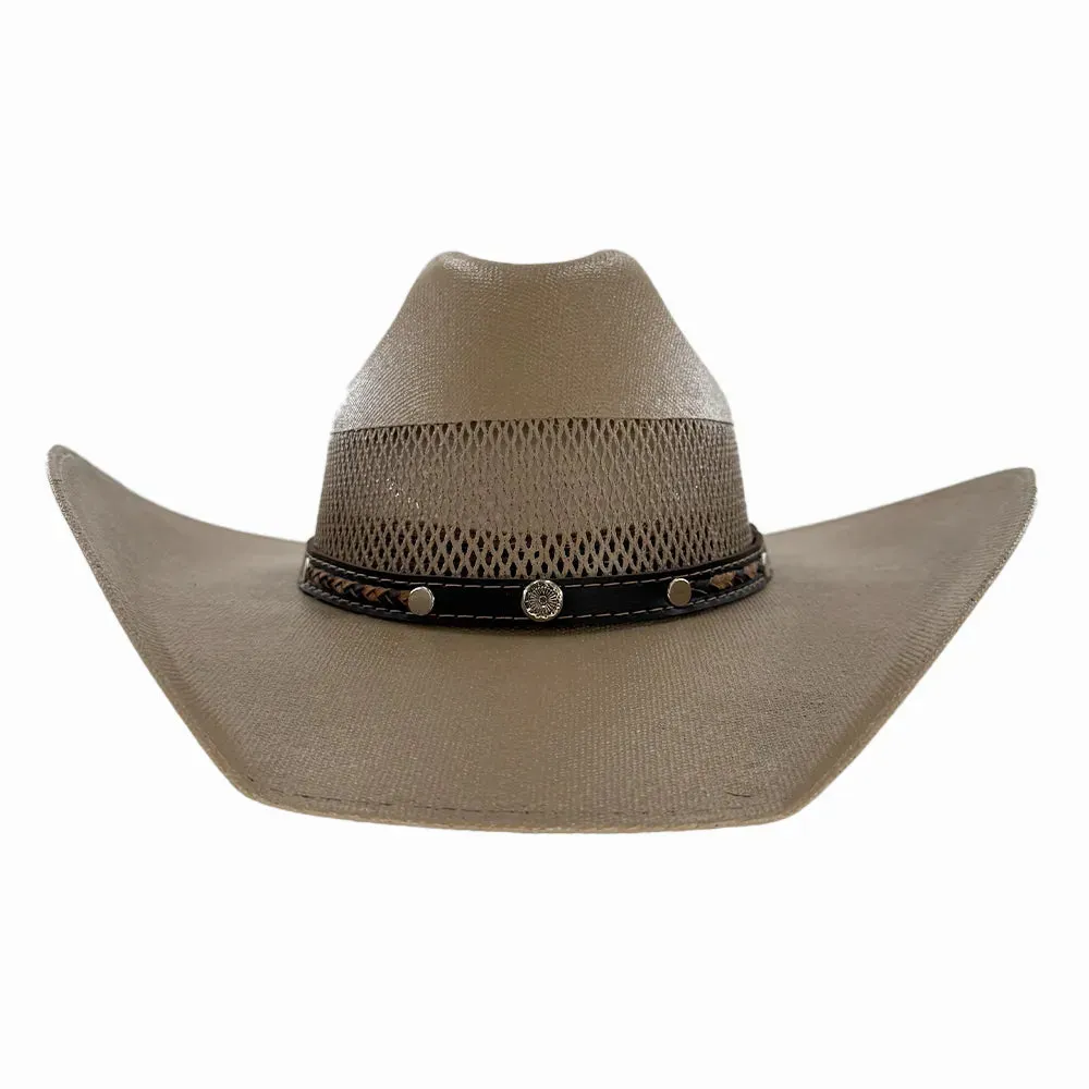 Austin | Mens Sand Straw Cowboy Hat sold by American Hat Makers product image thumbnail 2