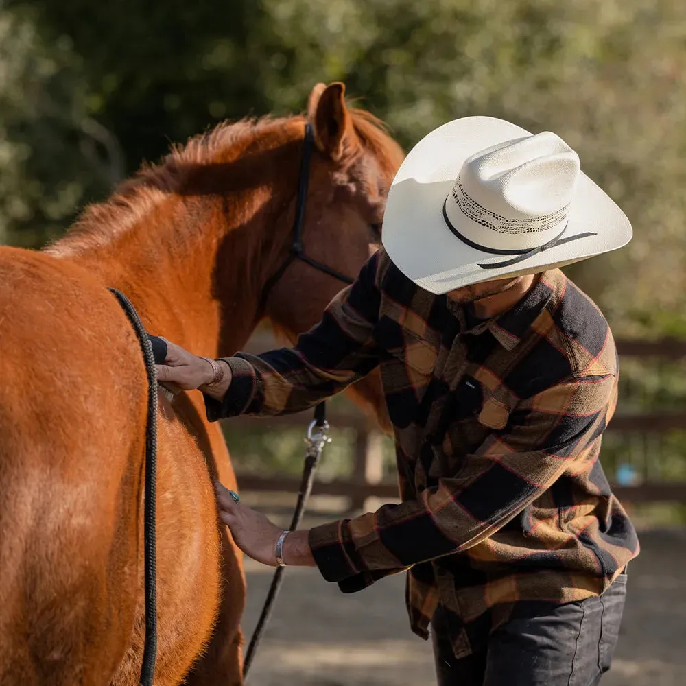 Bozeman | Mens Cream Straw Cowboy Hat sold by American Hat Makers product image thumbnail 3