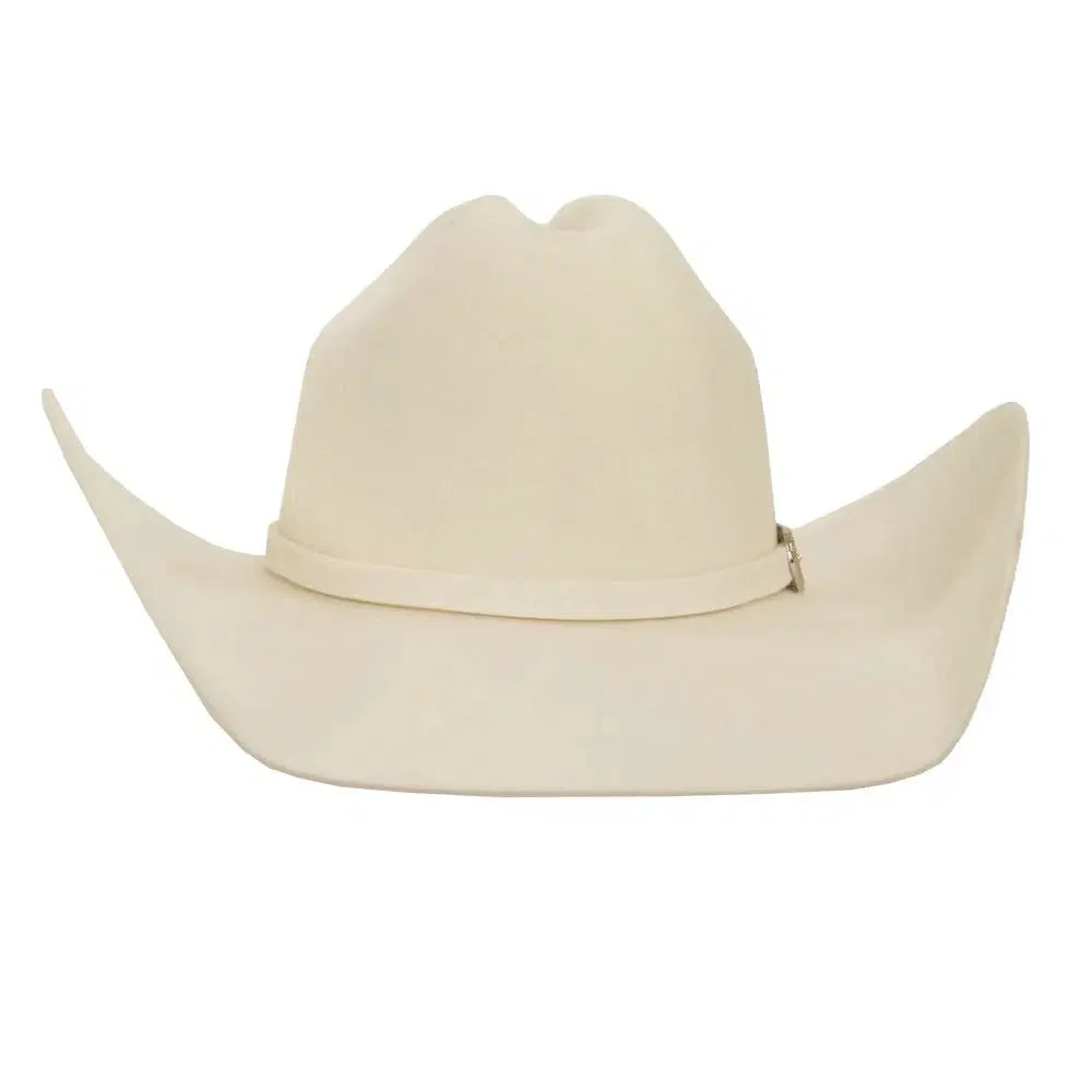 Cattleman | Mens White Felt Cowboy Hat sold by American Hat Makers product image thumbnail 5