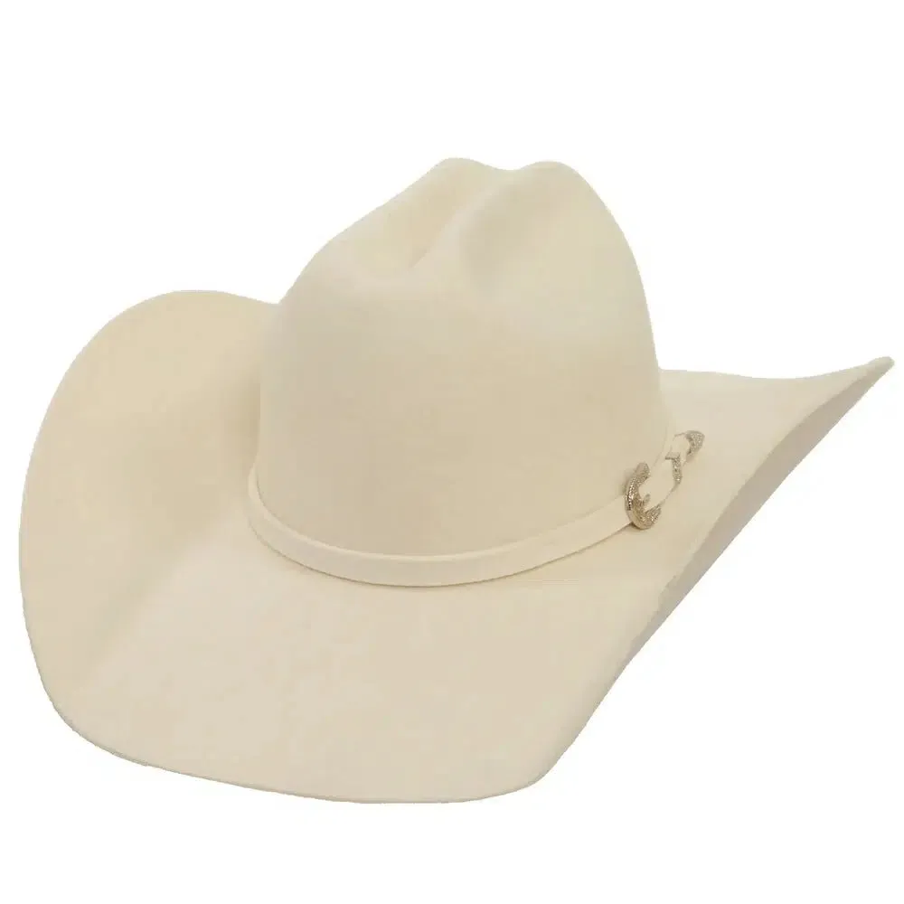 Cattleman | Mens White Felt Cowboy Hat sold by American Hat Makers