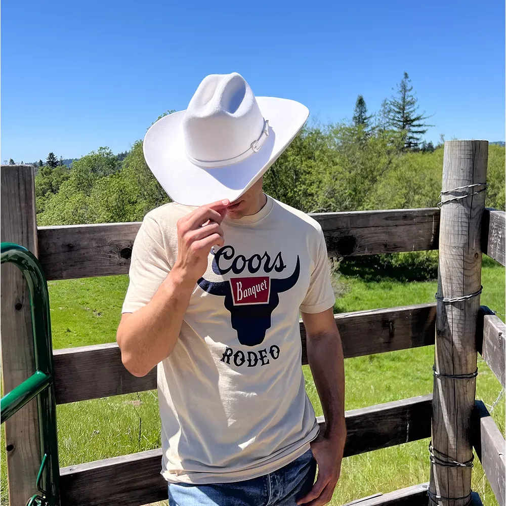 Cattleman | Mens White Felt Cowboy Hat sold by American Hat Makers product image thumbnail 4