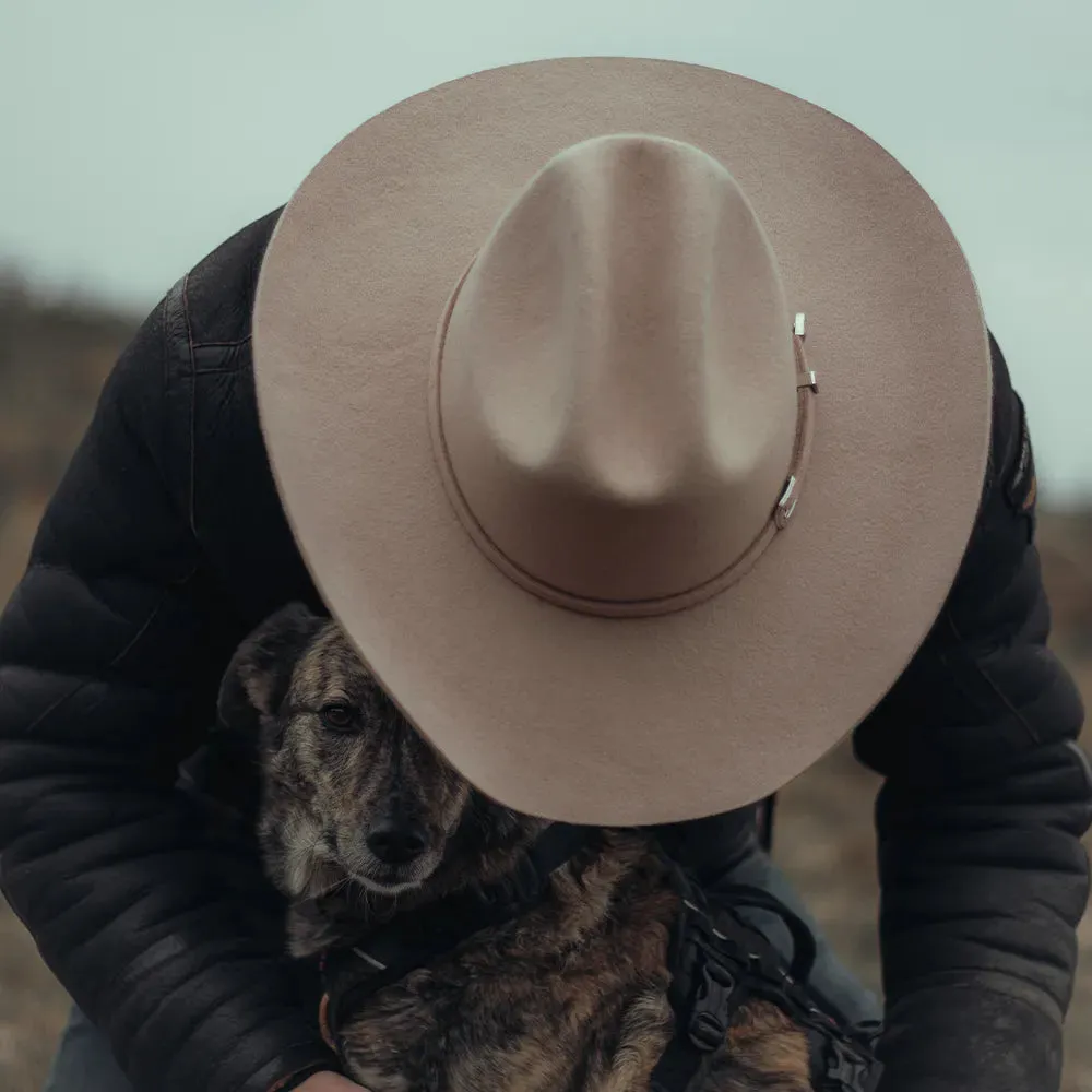 Cattleman | Mens Sand Felt Cowboy Hat sold by American Hat Makers product image thumbnail 2