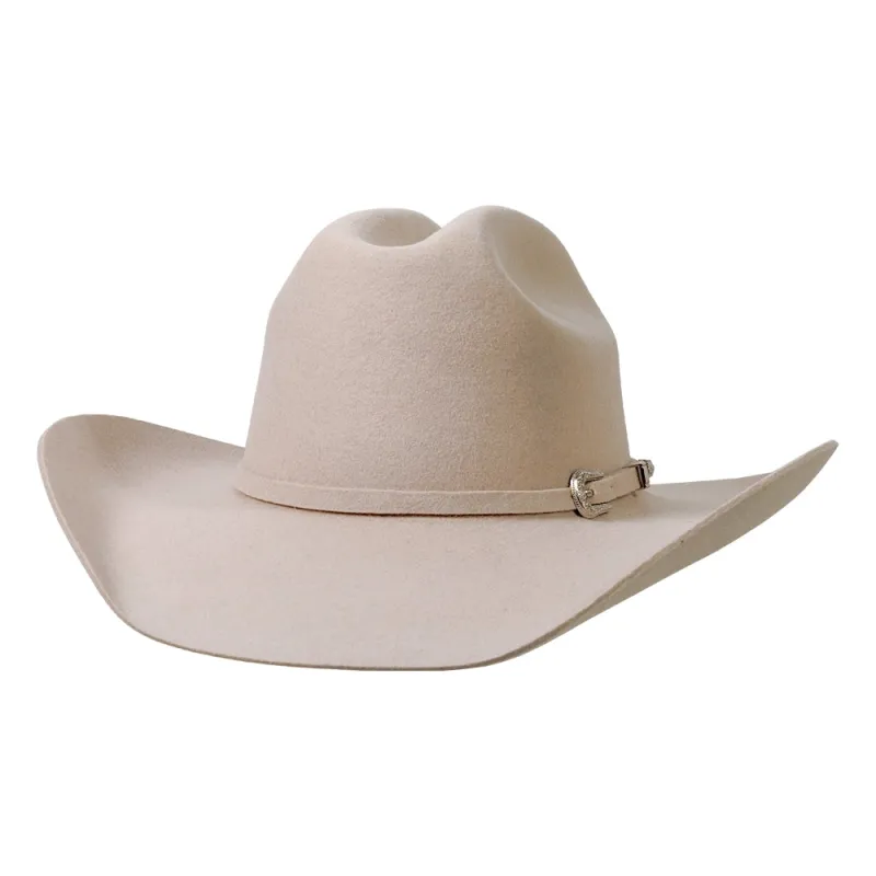Cattleman | Womens Silver Belly Felt Cowgirl Hat made by American Hat Makers