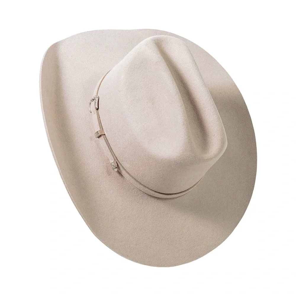 Cattleman | Womens Silver Belly Felt Cowgirl Hat sold by American Hat Makers product image thumbnail 4