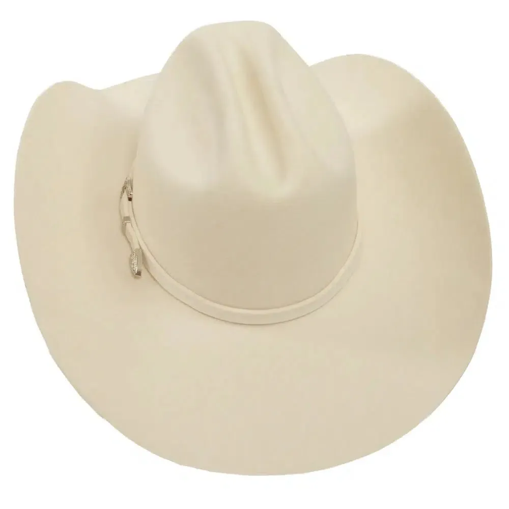 Cattleman | Womens White Felt Cowgirl Hat sold by American Hat Makers product image thumbnail 5