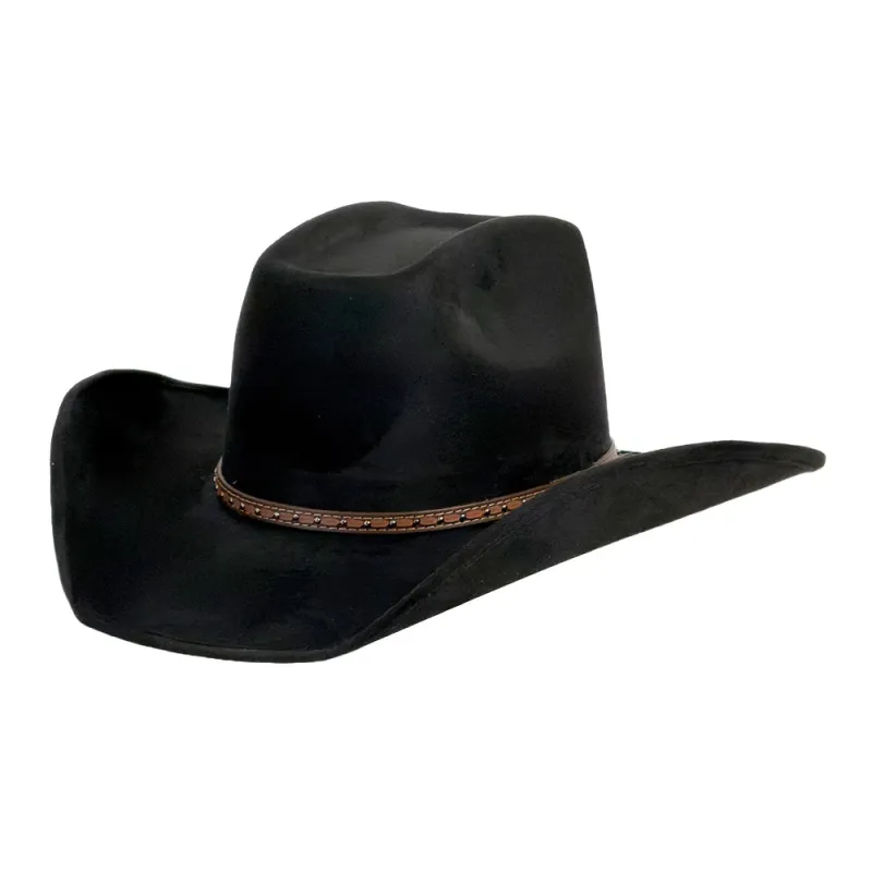 Trigger | Womens Faux Suede Cowgirl Hat made by American Hat Makers