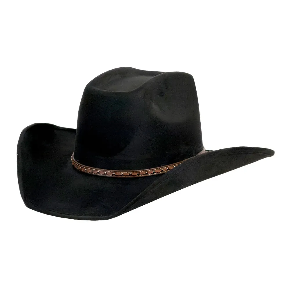 Trigger | Womens Faux Suede Cowgirl Hat sold by American Hat Makers