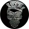 Crowned Skull | Magnetic Hat Pin sold by American Hat Makers