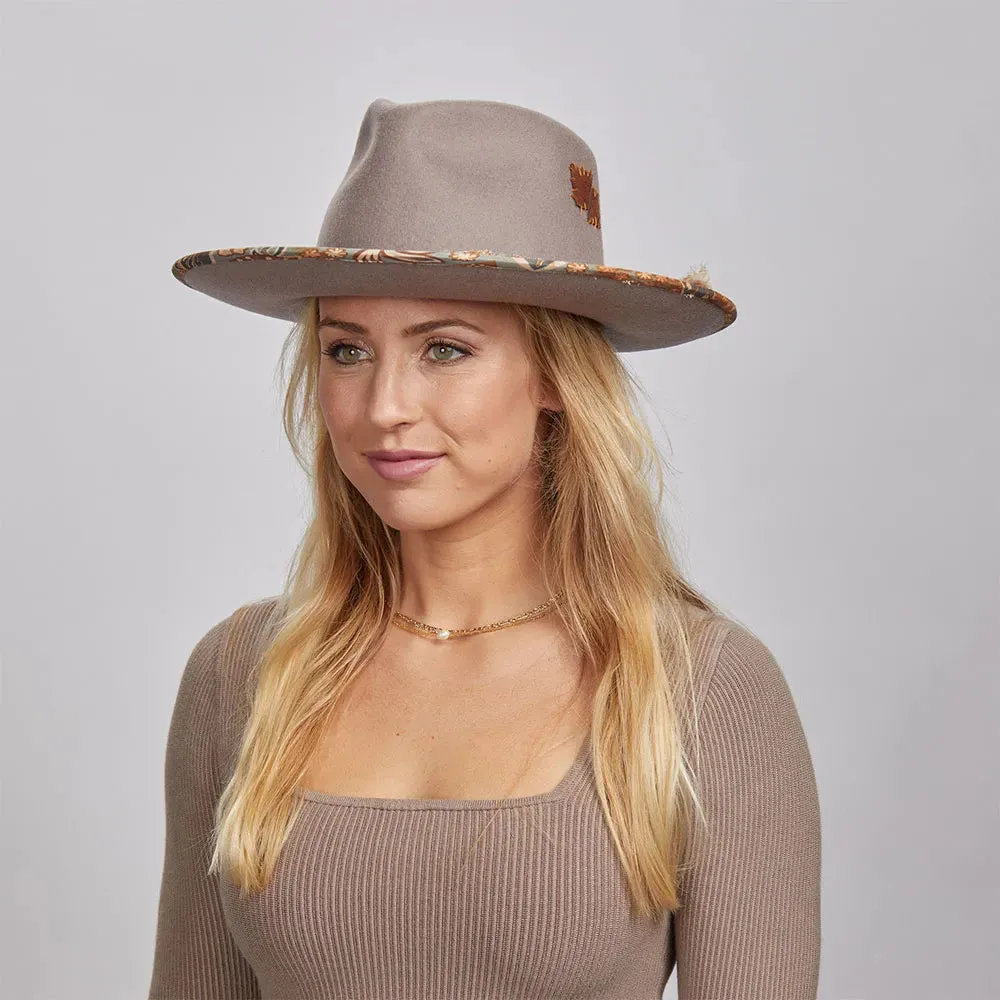 Gypsy | Womens Felt Fedora Hat sold by American Hat Makers product image thumbnail 4