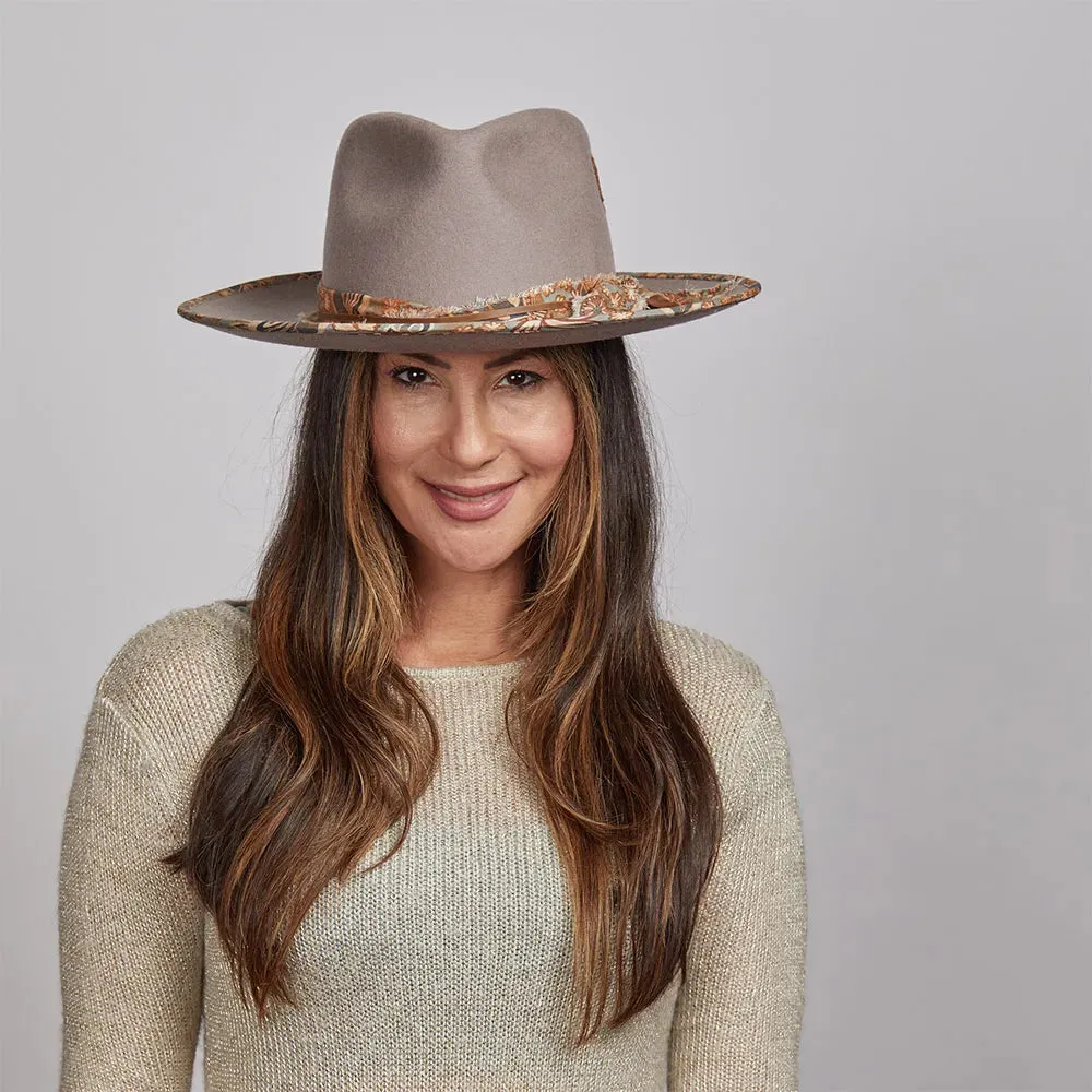 Gypsy | Womens Felt Fedora Hat sold by American Hat Makers