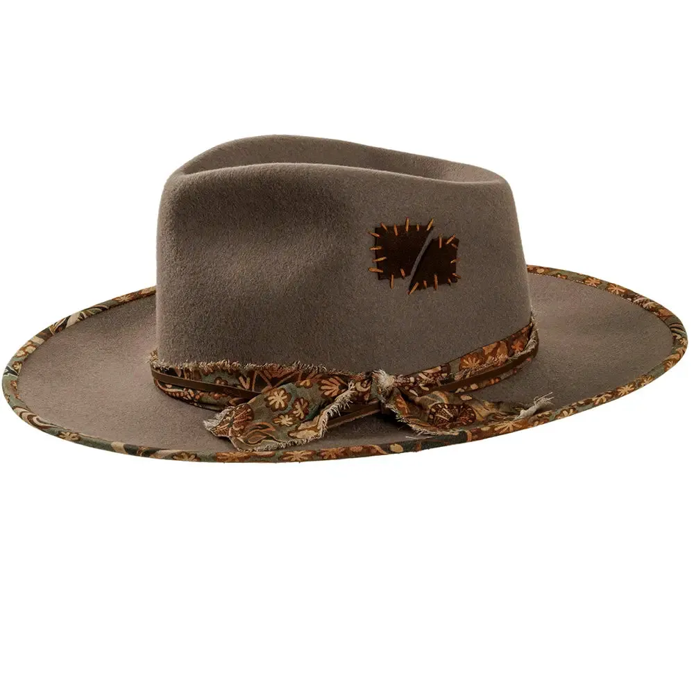 Gypsy | Womens Felt Fedora Hat sold by American Hat Makers product image thumbnail 5