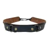 SR2 | Cowhide Leather Hat Band with Brass Rings sold by American Hat Makers