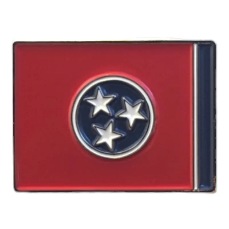 Tennessee State Flag | Magnetic Hat Pin sold by American Hat Makers