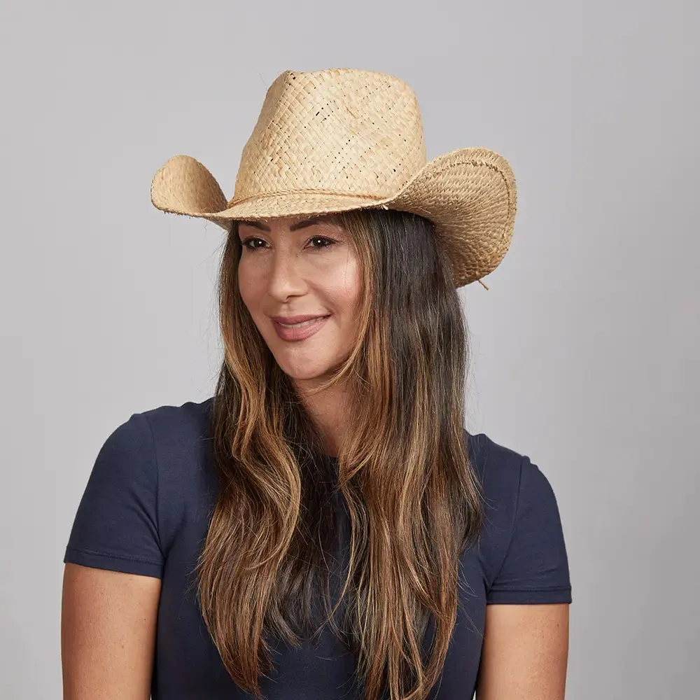 Belle | Womens Straw Cowgirl Hat sold by American Hat Makers product image thumbnail 4