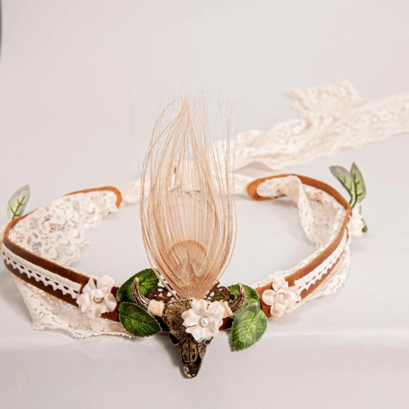 True Love | Leather and Lace Hat Band sold by American Hat Makers
