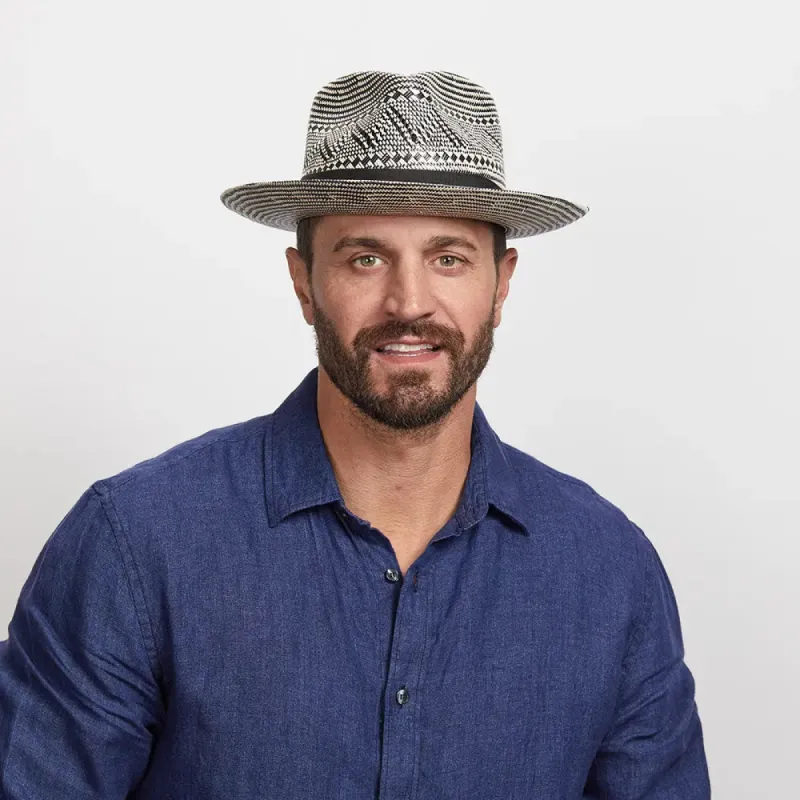 Berlin | Mens Fedora Straw Hat sold by American Hat Makers