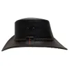 Bushman | Mens Leather Outback Hat sold by American Hat Makers