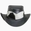 Pinto | Womens Leather Cowgirl Hat with Calf Accents sold by American Hat Makers