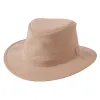 Rogan | Womens Khaki Crushable Hemp Sun Hat sold by American Hat Makers
