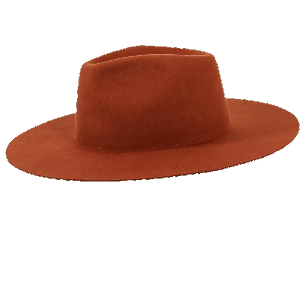 Rancher Vivid | Womens Colored Felt Fedora Hat sold by American Hat Makers product image thumbnail 3