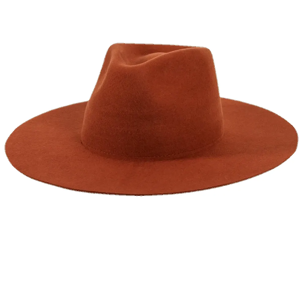 Rancher Vivid | Womens Colored Felt Fedora Hat sold by American Hat Makers product image thumbnail 2