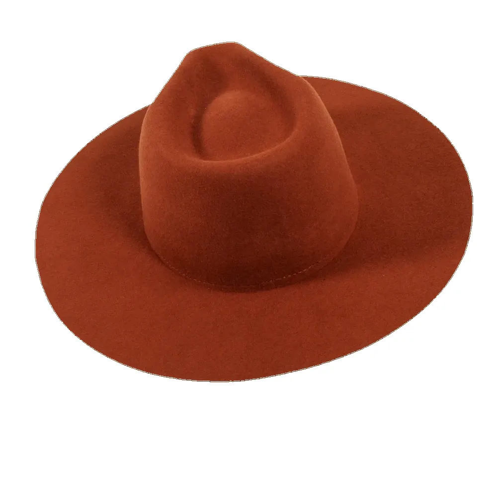 Rancher Vivid | Womens Colored Felt Fedora Hat sold by American Hat Makers product image thumbnail 5