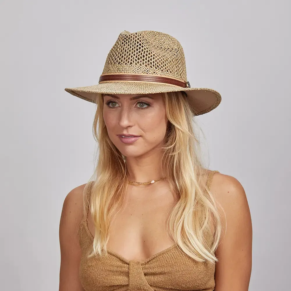 Cubana | Womens Seagrass Straw Sun Hat sold by American Hat Makers product image thumbnail 5