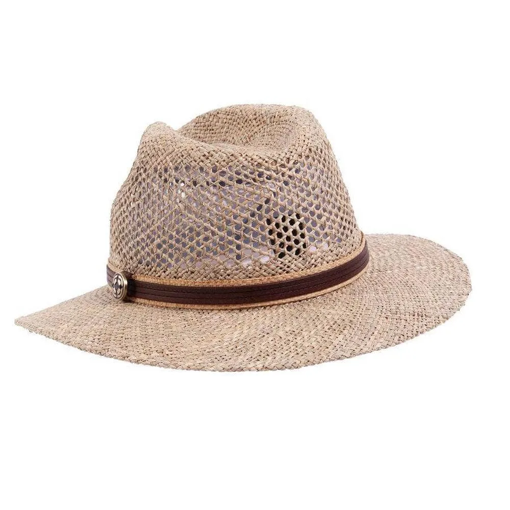 Cubana | Womens Seagrass Straw Sun Hat sold by American Hat Makers product image thumbnail 4