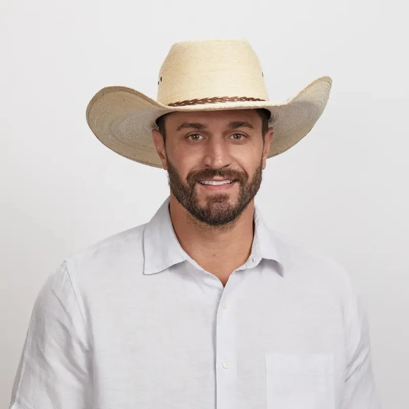 Roper | Mens Straw Palm Cowboy Hat sold by American Hat Makers