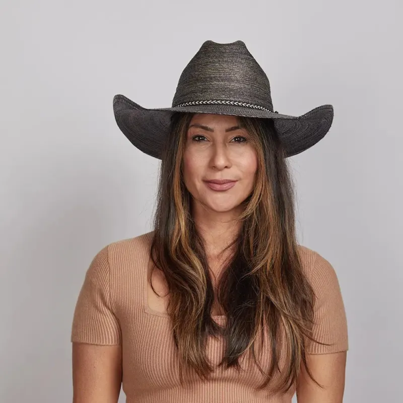 Greystone | Womens Straw Cowgirl Hat sold by American Hat Makers
