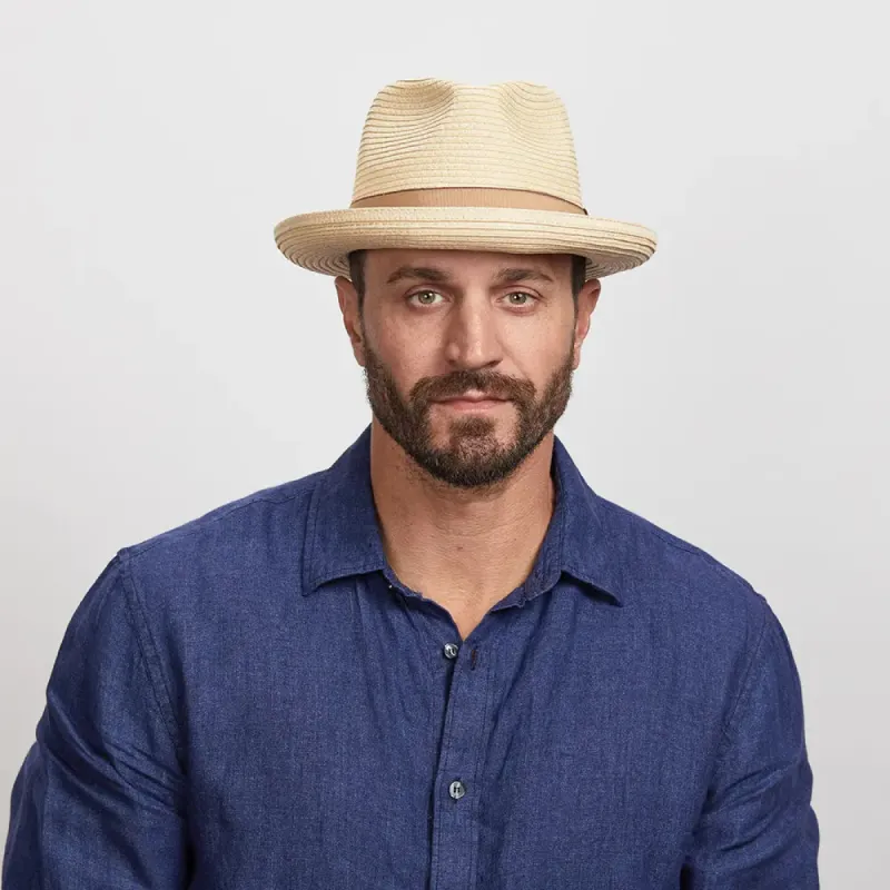 Emilio | Mens Fedora Straw Hat sold by American Hat Makers