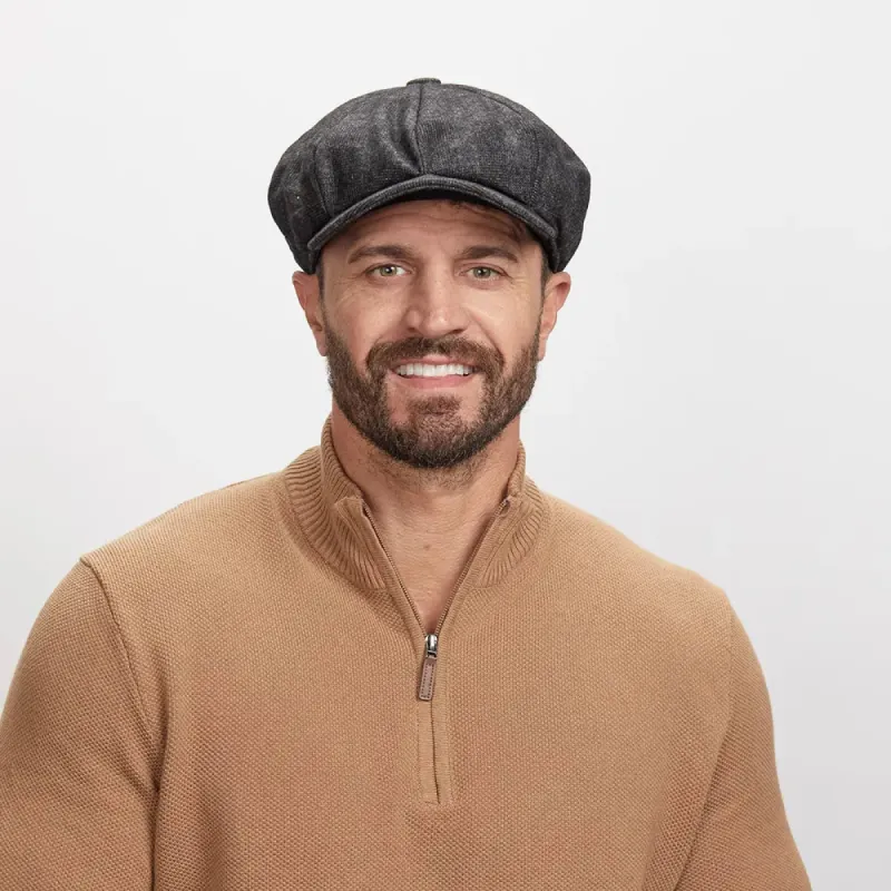 Argo | Mens 8 Panel Newsboy Cap sold by American Hat Makers