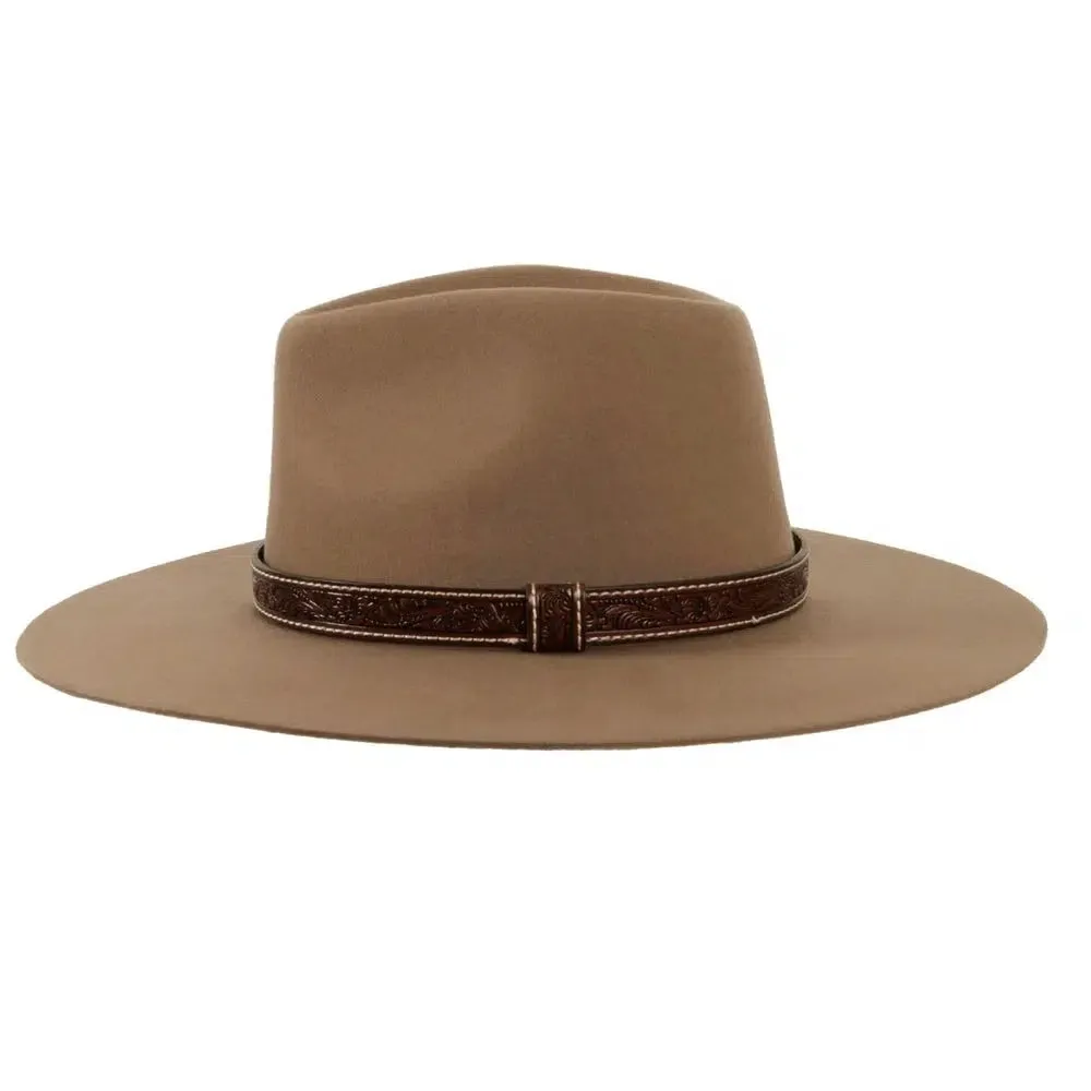 Boone | Mens Felt Fedora Hat sold by American Hat Makers product image thumbnail 3