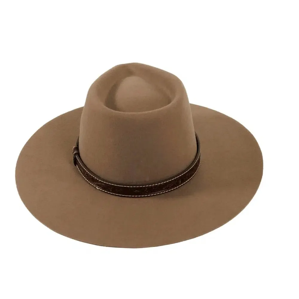 Boone | Mens Felt Fedora Hat sold by American Hat Makers product image thumbnail 4