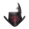 Reversible Ren | Mens Leather Festival Hat sold by American Hat Makers