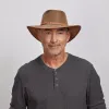 Crusher | Mens Crushable Leather Outback Hat sold by American Hat Makers