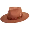 Aspen | Mens Wide Brim Felt Fedora Hat sold by American Hat Makers