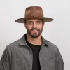 Aspen | Mens Wide Brim Felt Fedora Hat sold by American Hat Makers
