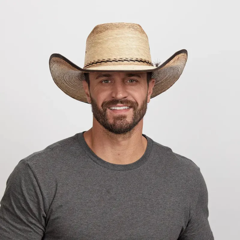 Laredo | Mens Straw Palm Cowboy Hat sold by American Hat Makers
