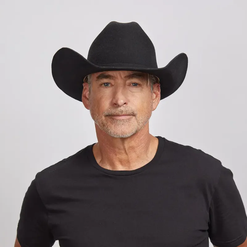 Cattleman | Mens Felt Cowboy Hat with Western Hat Band sold by American Hat Makers