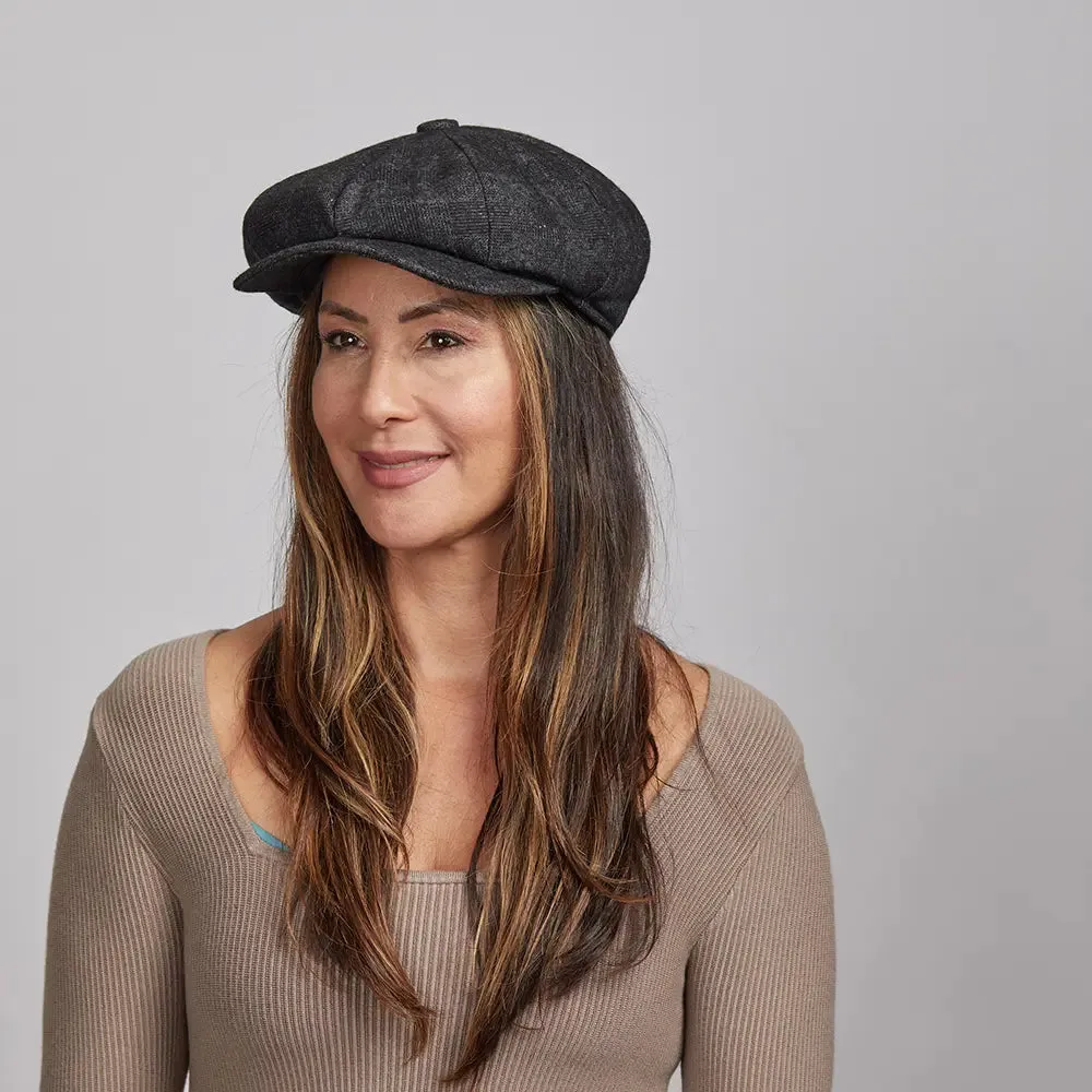 Argo | Womens 8 Panel Newsboy Cap sold by American Hat Makers product image thumbnail 3