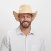 Belle | Mens Straw Cowboy Hat sold by American Hat Makers